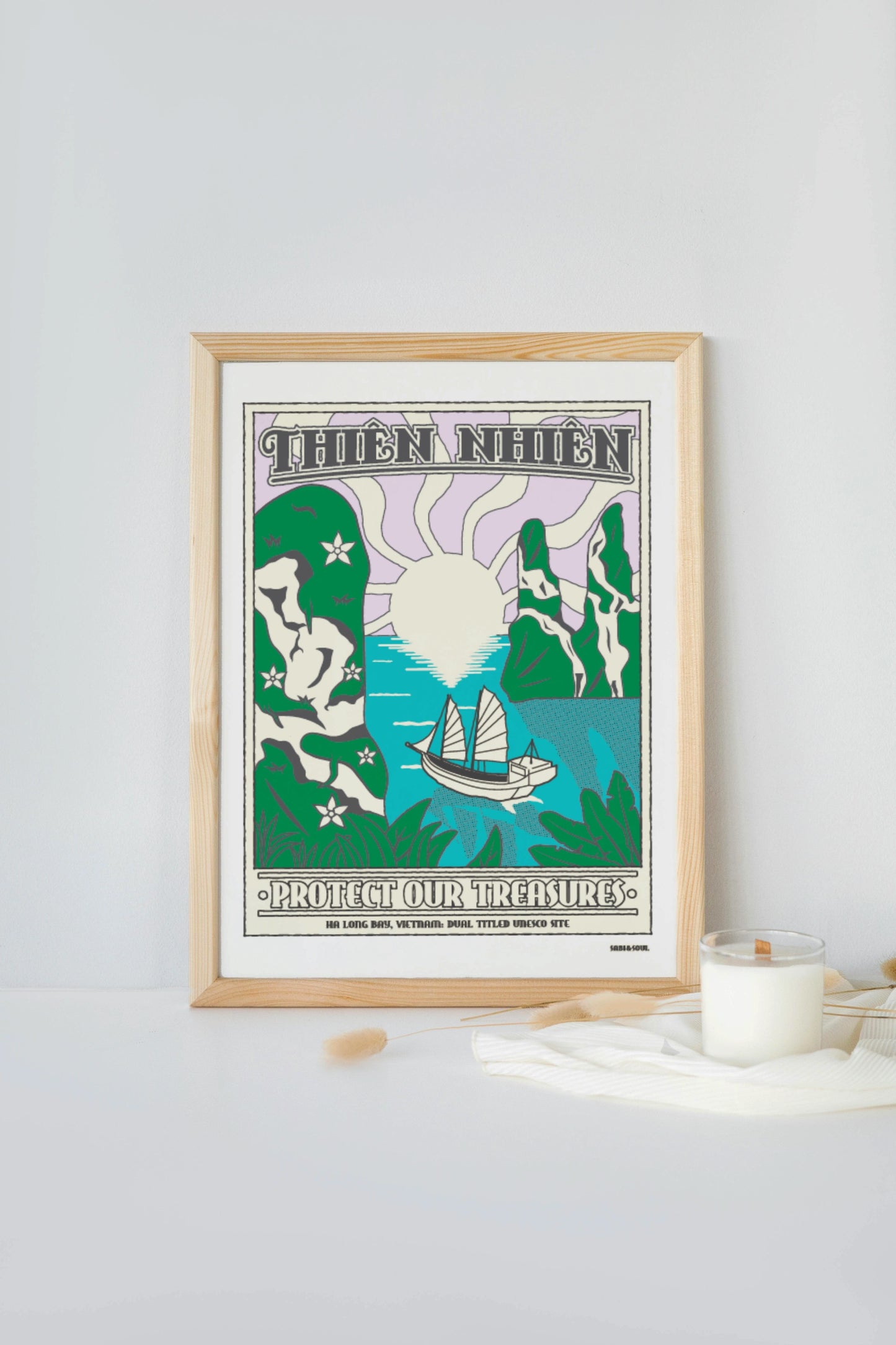 Thiên Nhiên A3 Print