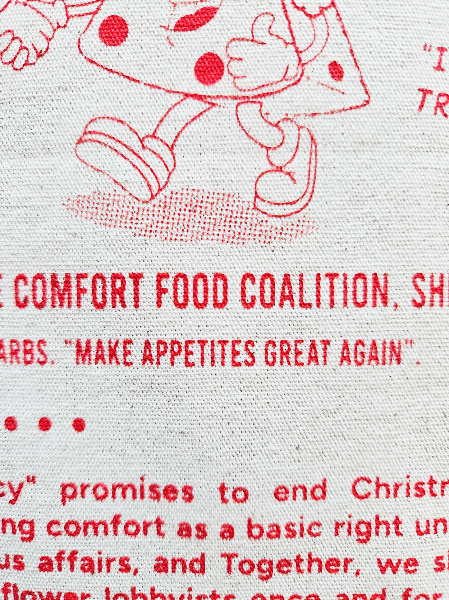 Shopper Bag Mac 'N' Cheese Xmas