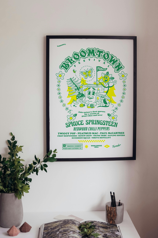 Bloomtown A3 Print