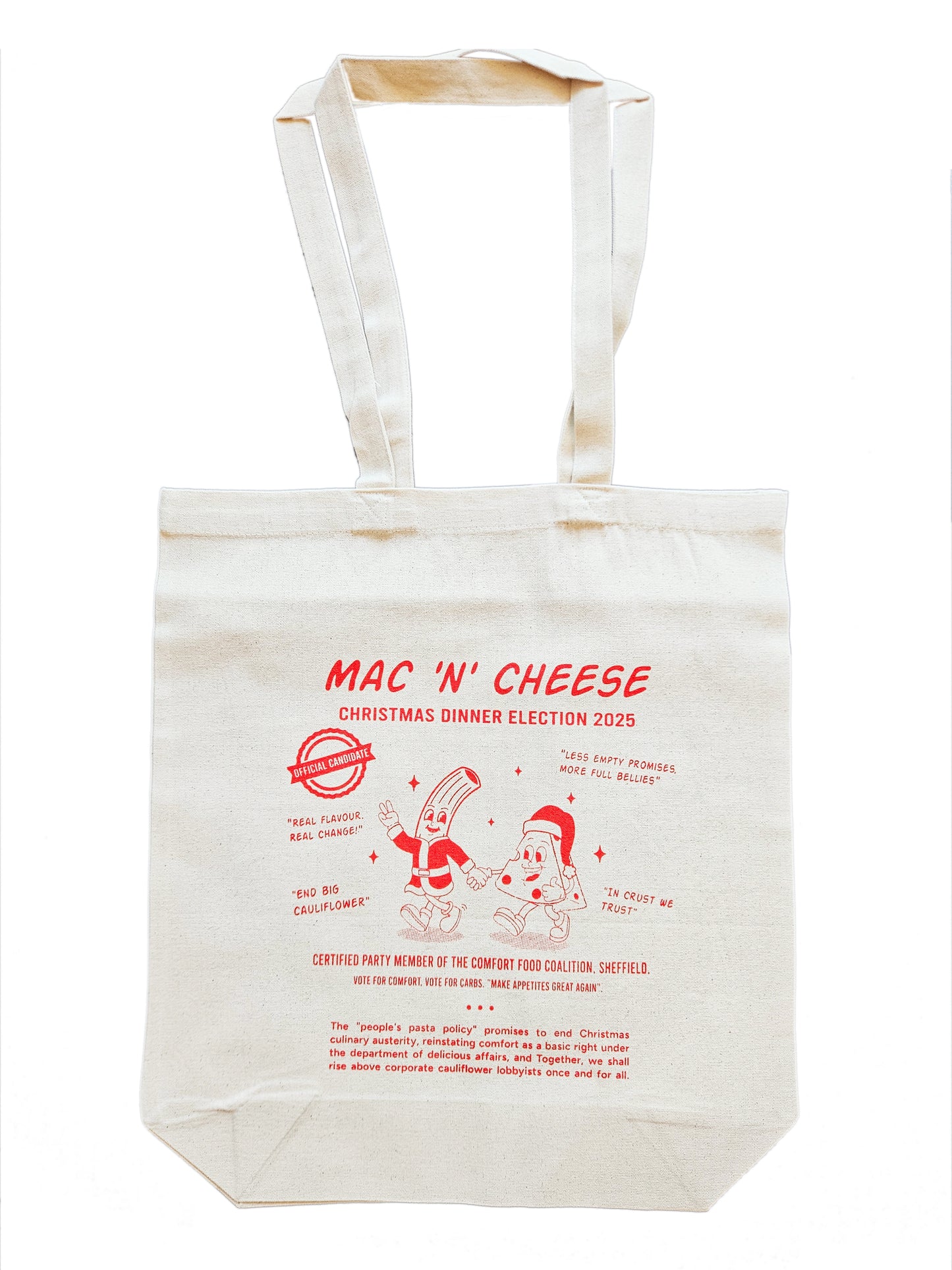Shopper Bag Mac 'N' Cheese Xmas