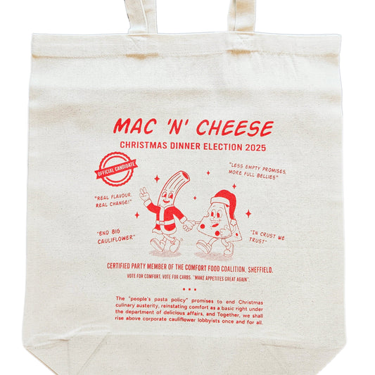 Shopper Bag Mac 'N' Cheese Xmas