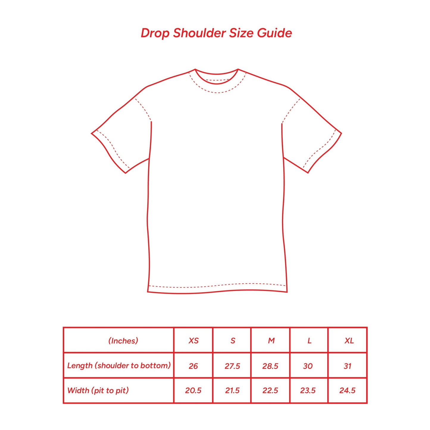 Mt Fuji Drop Shoulder