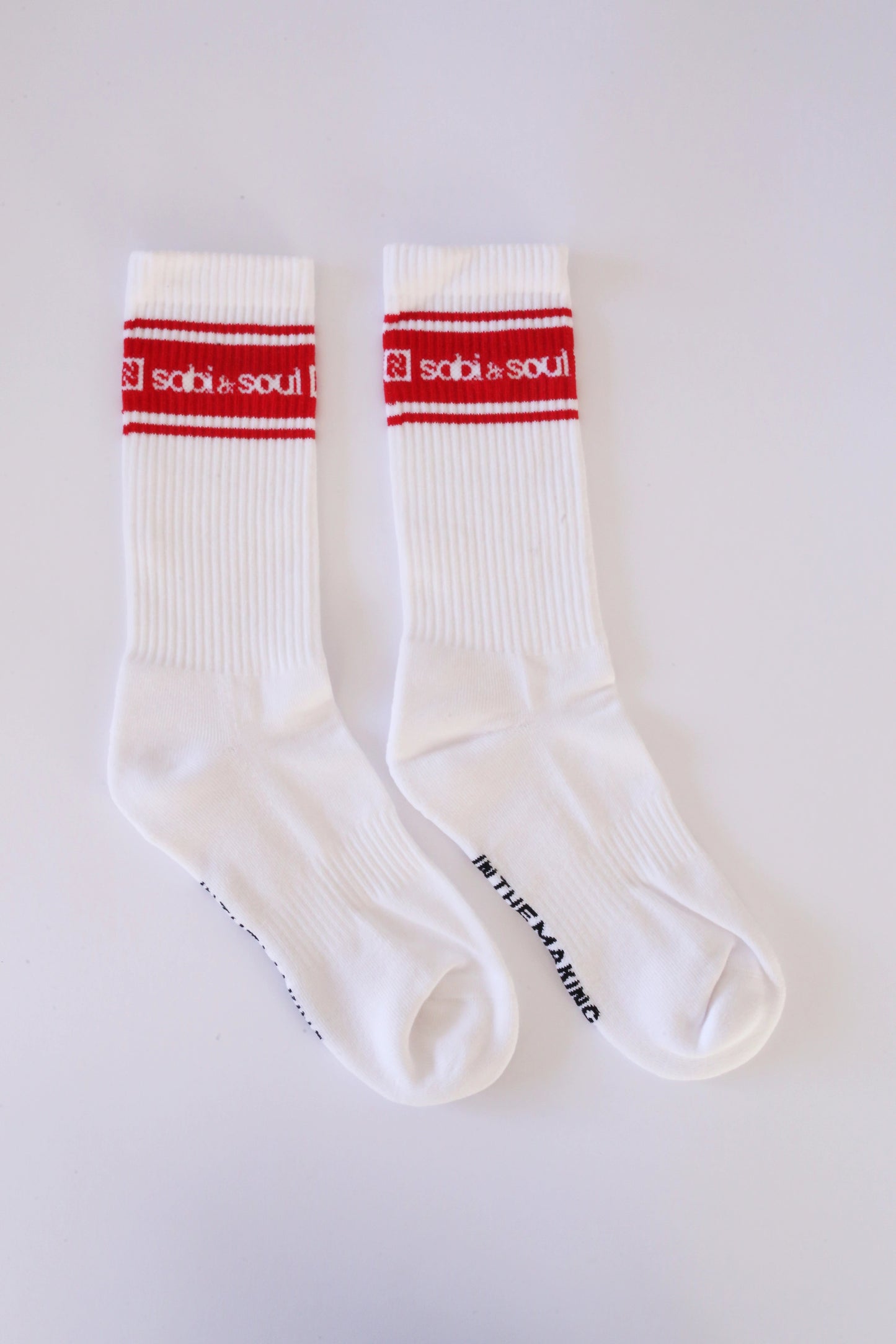 Sabi&Soul Logo Crew Socks