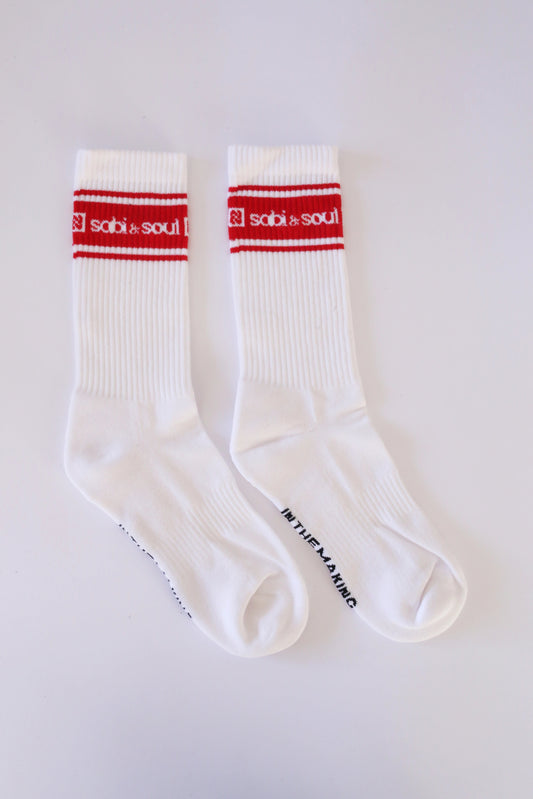 Sabi&Soul Logo Crew Socks