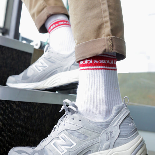 Sabi&Soul Logo Crew Socks